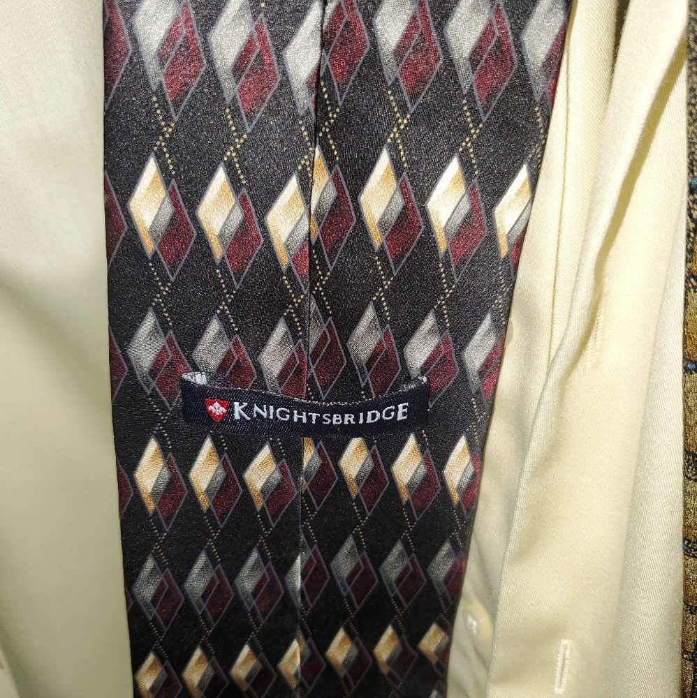Dress shirt and two ties